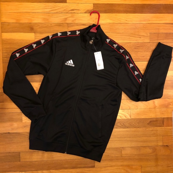 adidas tango windbreaker black